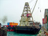 Wangfoong 8 Derrick barge for feeer port operations